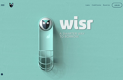 贷款公司Wisr网站设计