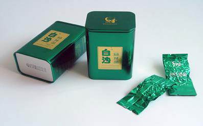 白沙绿茶包装设计赏析 