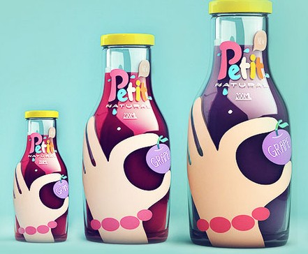 果汁瓶型设计作品欣赏