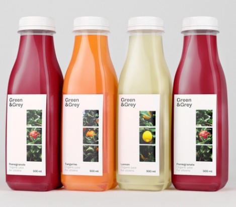 【艺点意创】果汁瓶型设计作品欣赏