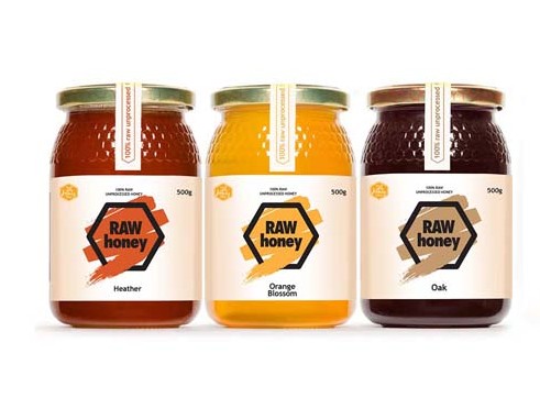 艺点意创为您带来一组蜂蜜瓶型设计作品