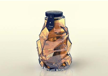 创意蜂蜜瓶型包装设计如何创新