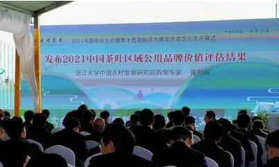 湖南“潇湘”茶以67.83亿元名列2021中国茶叶区域公用品牌价值第四