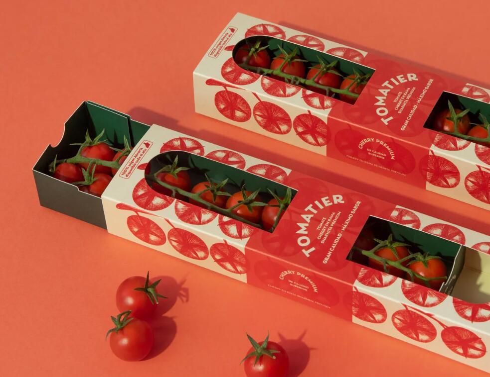 西红柿包装盒设计案例鉴赏