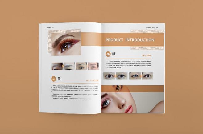 美容画册设计公司在设计宣传画册时的技巧和方法 