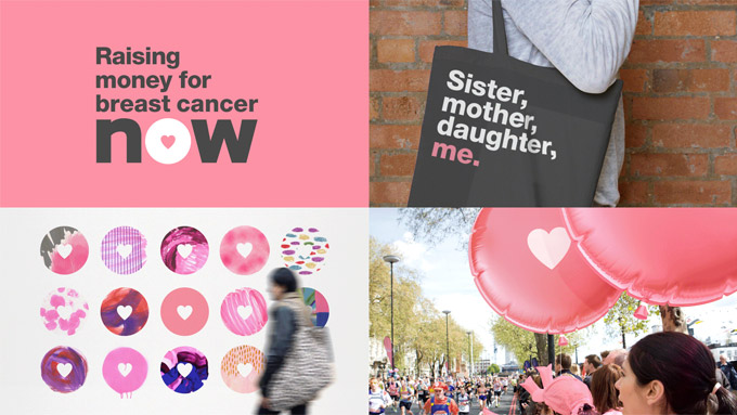 英国抗乳腺癌慈善机构新形象 