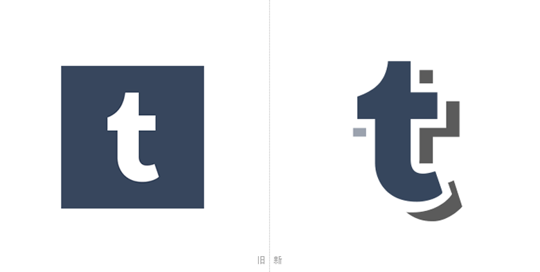  著名轻博客Tumblr更新品牌标志 