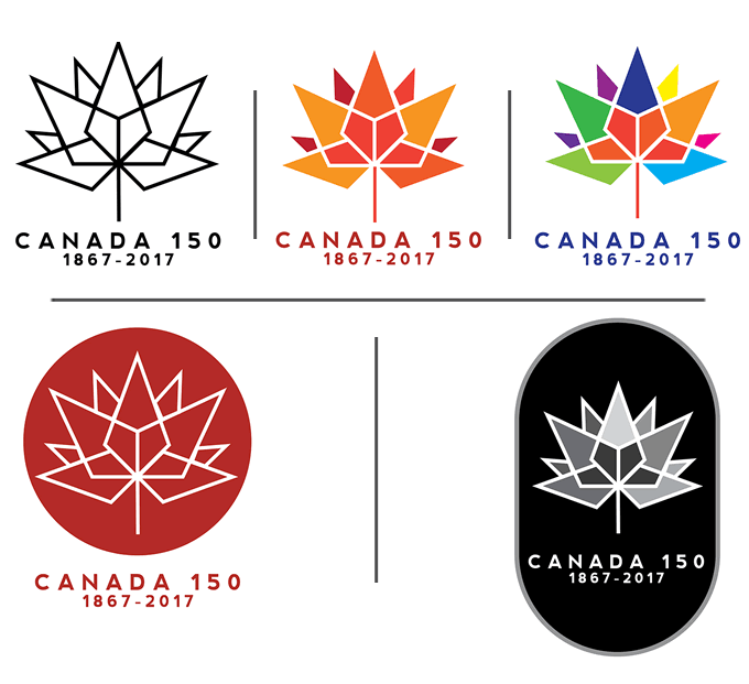 建国加拿大150周年庆典主题标志发布 