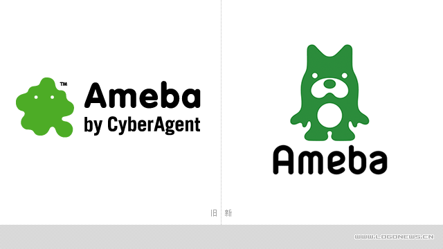 日本Ameba公司启动新品牌VI设计 