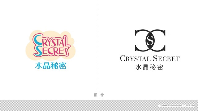 奥丽侬旗下品牌水晶秘密发布新品牌形象设计 