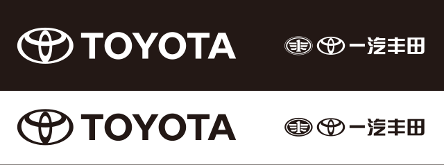 一汽丰田正式启用新品牌标志 