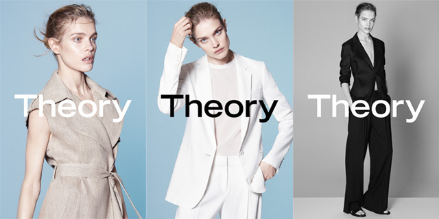 美国服装品牌Theory全新启动新品牌形象 