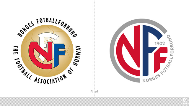 挪威足协启用新品牌标志及国家队徽章 