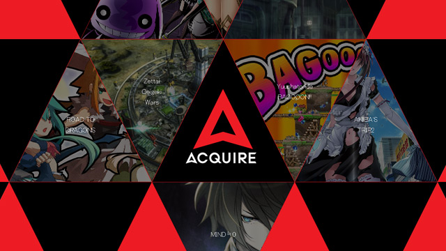日本游戏公司ACQUIRE启用新品牌形象 