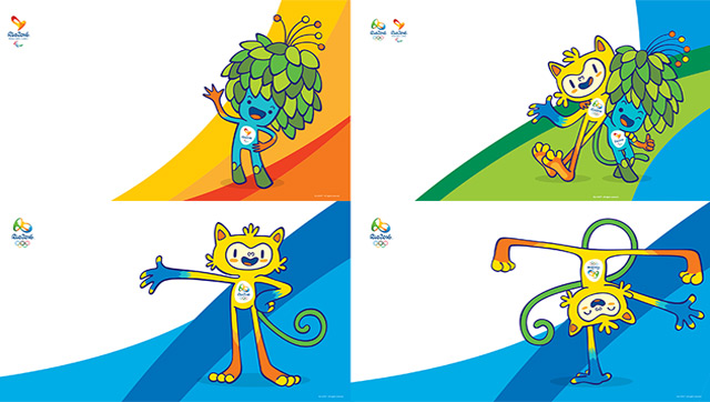 2016年里约奥运会和残奥会吉祥物近是揭晓 