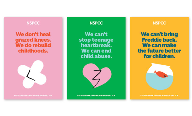英国防止虐待儿童协会新品牌设计 