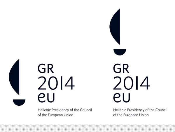 2014年希腊担任欧盟轮值主席国标志 