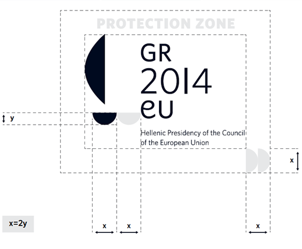 2014年希腊担任欧盟轮值主席国标志 