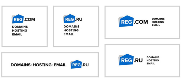俄罗斯域名和网站服务商REG.RU新LOGO 