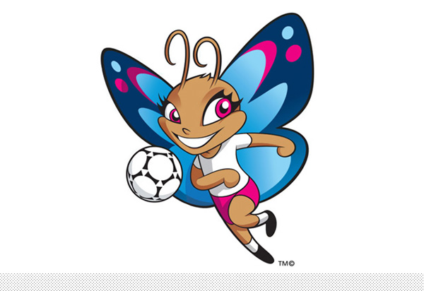  2014年U17女足世界杯标志和吉祥物 