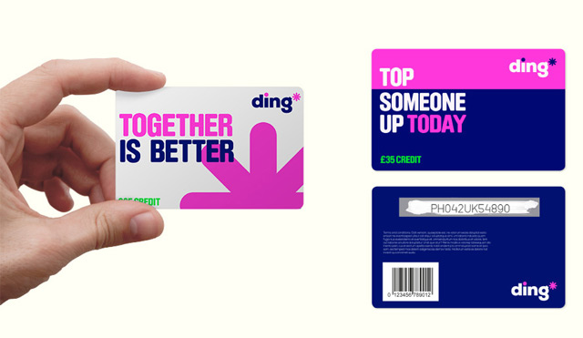 移动通信服务品牌 Ding全新VI形象设计 