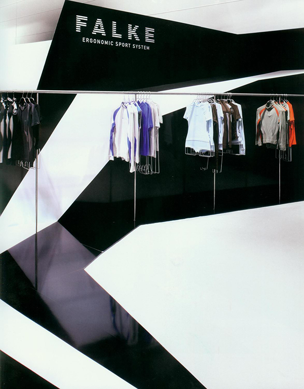 德国顶级时尚内衣品牌FALKE专卖店设计 