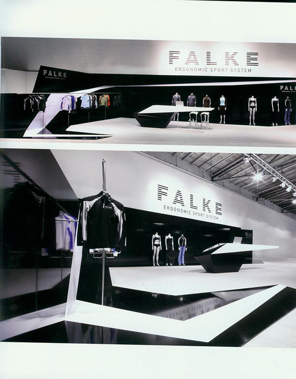 德国顶级时尚内衣品牌FALKE专卖店设计 
