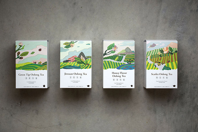 台湾丰茶包装设计案例欣赏 