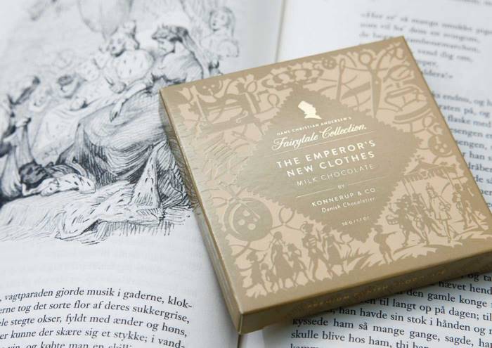 安徒生童话故事创新巧克力包装设计 