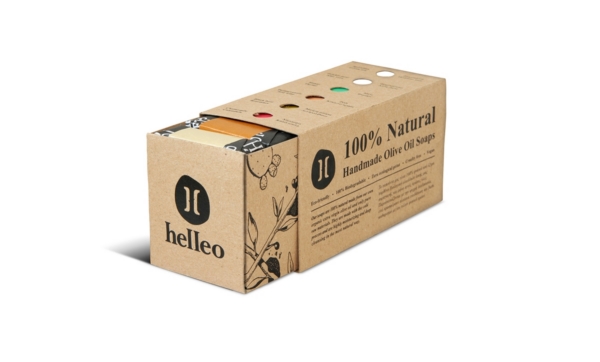 Helleo天然肥皂系列品牌包装设计 