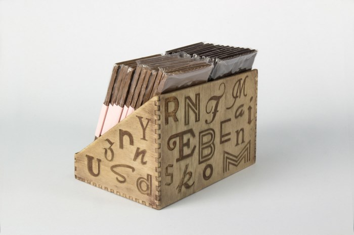 博物馆艺术巧克力模型包装设计 