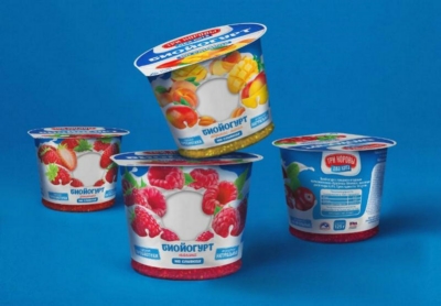 水果酸奶乳制品包装设计 