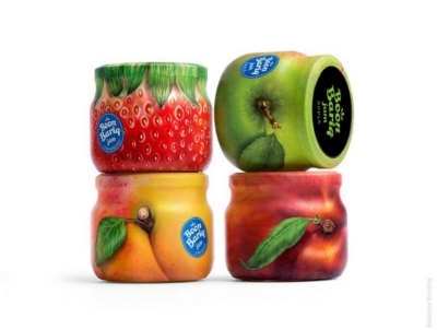 国外农副产品水果干包装设计分享 