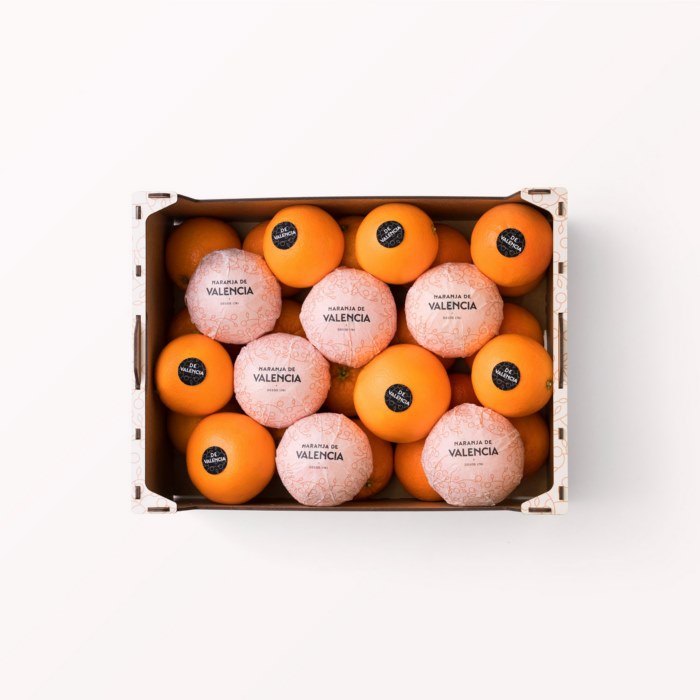 西班牙柑橘橙子创意包装设计 