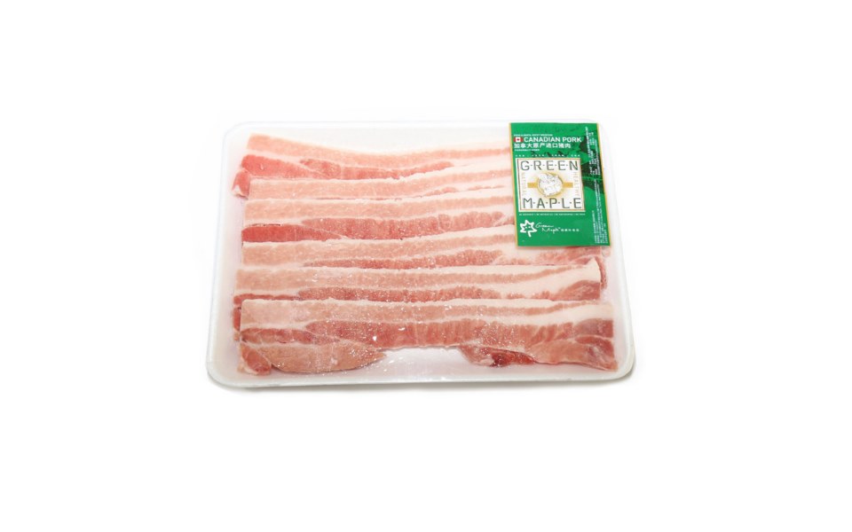 加拿大猪肉食品外卖包装设计 