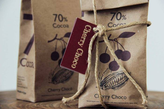 樱桃巧克力创意包装设计 