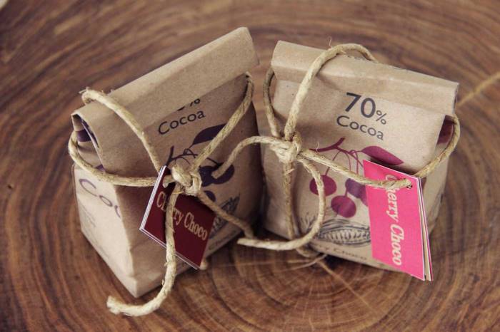 樱桃巧克力创意包装设计 