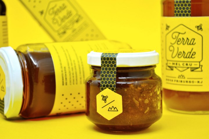 天然环保蜂蜜创意包装设计 