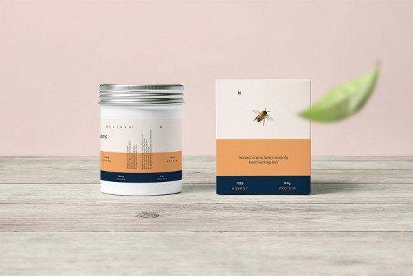 美优蜂蜜茶创意包装设计 