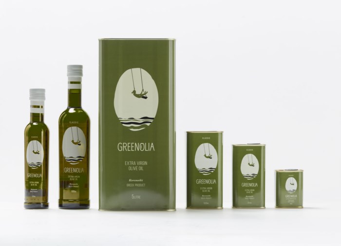 高端绿色橄榄油包装设计唤起人们的记忆认知 