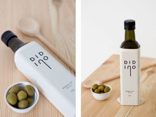朴素的橄榄油包装设计 