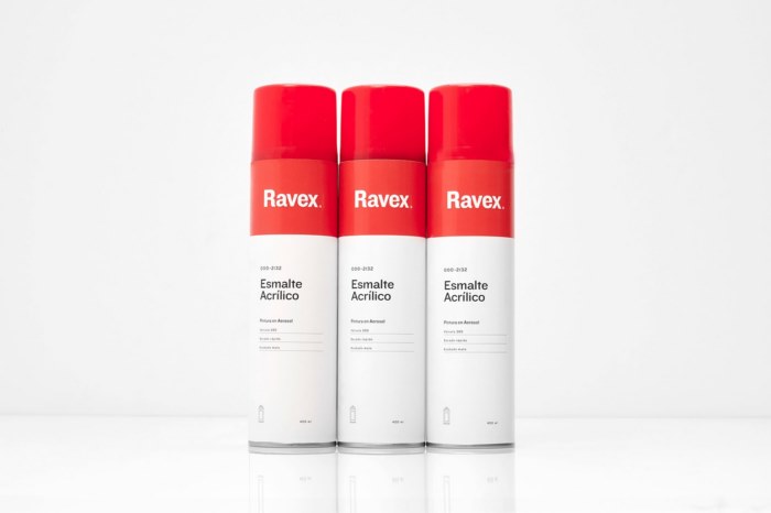 Ravex工业涂料品牌形象与包装设计 