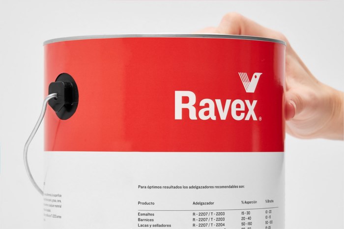 Ravex工业涂料品牌形象与包装设计 