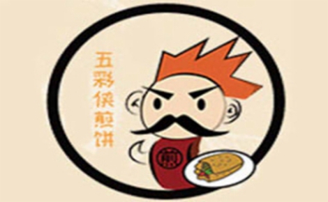 五彩侠煎饼LOGO标志图片含义 