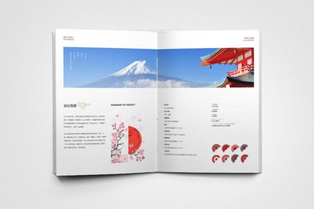 日式风格画册设计案例赏析 