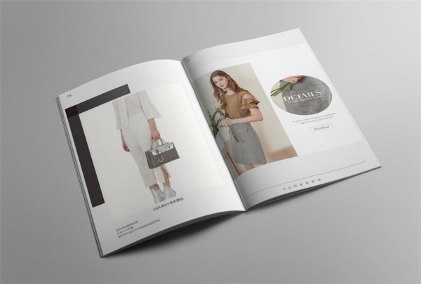 服装产品宣传画册设计案例赏析 