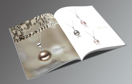 商诵珍珠企业宣传册设计案例赏析 