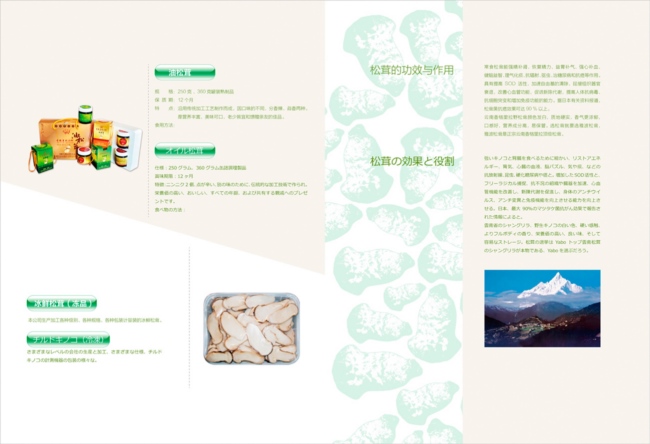 中甸野生食品有限公司画册设计案例赏析 