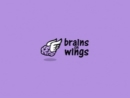 让大脑插上智慧的翅膀logo设计案例赏析 
