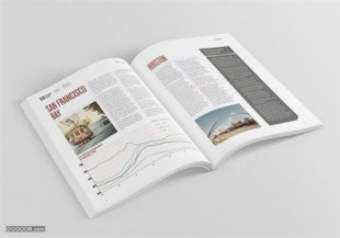 环球城市报告信息可视化图表画册设计案例赏析 